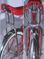 Sissy Bar 20 Zoll Suspension Lowrider