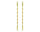 20" Strebe Springergabel Flat Twisted Gold