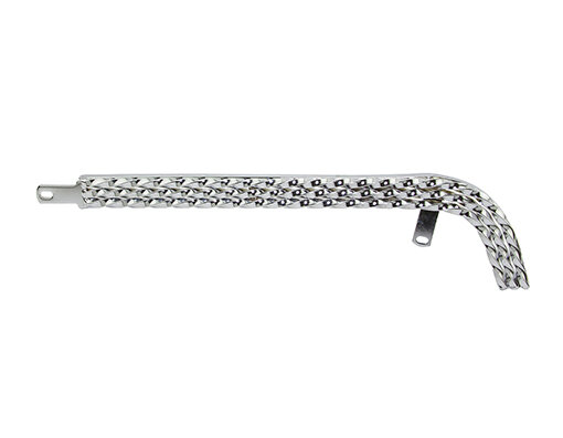 Chain Guard Tripple Square Twisted 26&quot; Chrome Lowrider