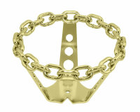 Chain Steering Wheel Lowrider Gold