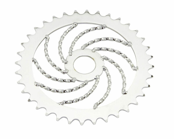 Chainring Twisted Chrome