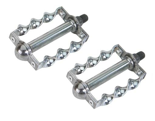 Pedalen Set Twisted Chrom 1/2&quot;