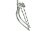 Spring Fork 26&quot; Bent Twisted Bars Chrome