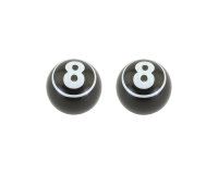 Valve Caps 8 Ball AV