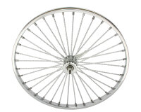 26&quot; Rear Wheel 36 Twisted Spokes Chrome