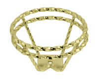 Lenkrad Double Square Twisted Gold