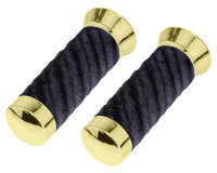 Grips Velour Black Gold Lowrider