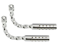 Auspuff Set  "OG" Twisted Chrom
