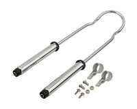 Sissy Bar 22 Inch Shock Chrome