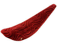 Bananensattel 26" Velours Rot