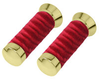 Grips Velour Red Gold