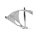 Rahmeneinsatz Square Twisted Hinten Chrom 26"