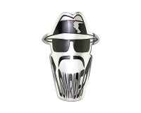 Steuerkopf Schild Silhouette "Lowrider Head"...