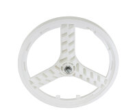20 Zoll Laufrad 3 Speichen Plastik Weiß BMX Vorderrad