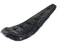 Bananensattel 26" Velours Polo Schwarz